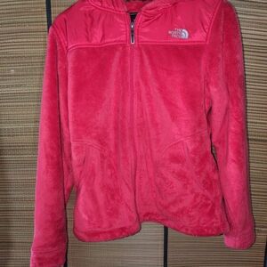 The North Face Women's Vibrant Red Teddy Jacket